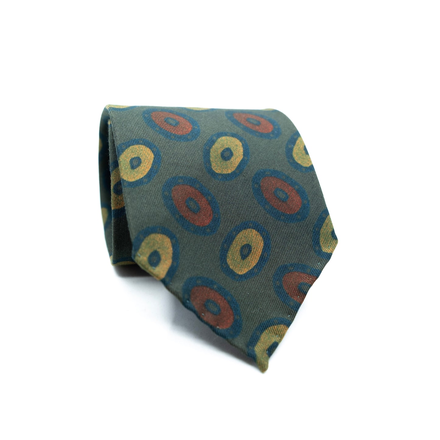 Green Bean Madder Silk Tie