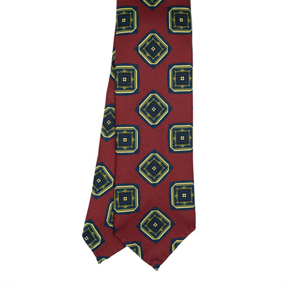 Chestnut Medallion Madder Silk Tie